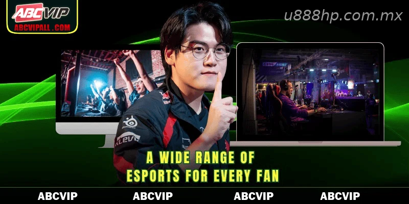 A wide range of esports for every fan