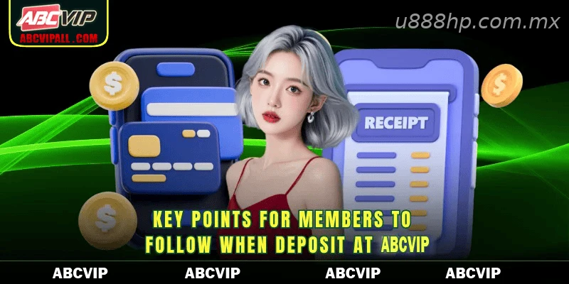 Key points for members to follow when deposit at U888